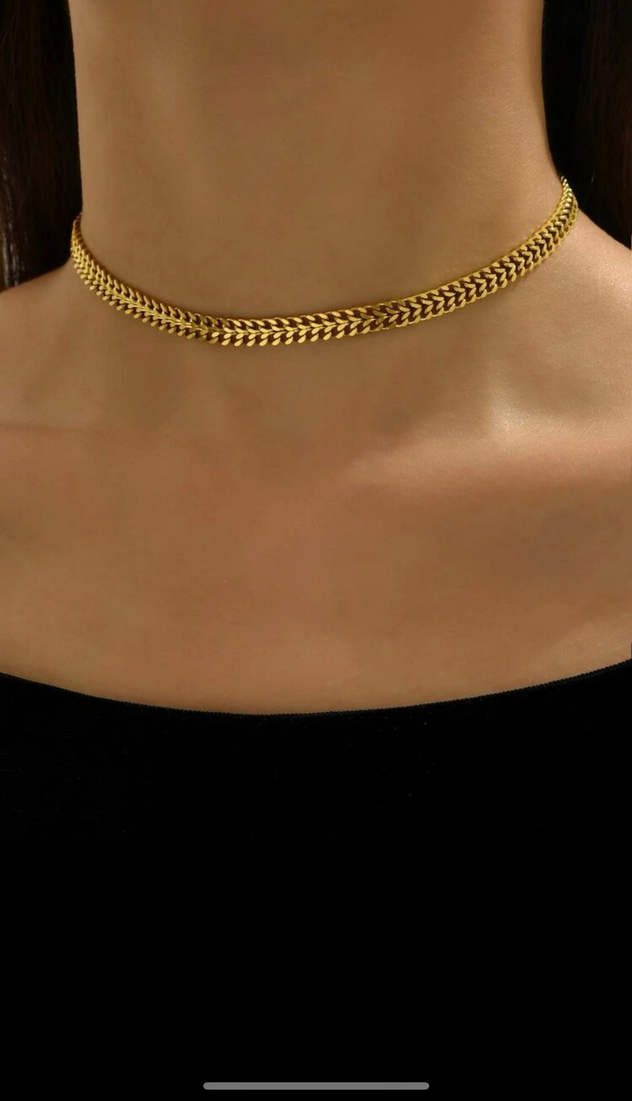 Gold Choker